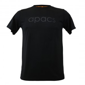 Apacs Dry-Fast Logo T-Shirt (RN306) - Black
